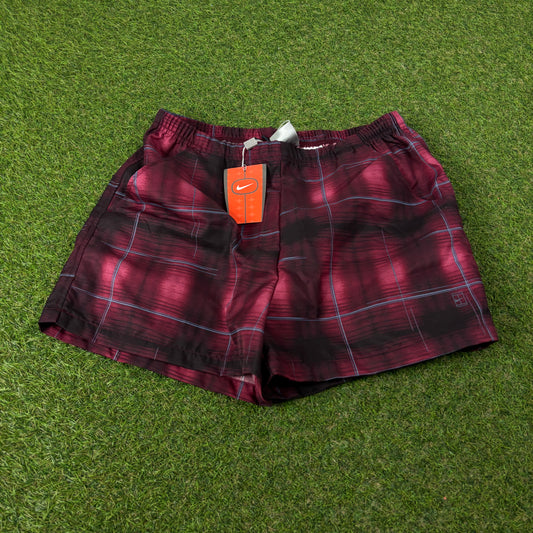 00s Nike Court Tennis Shorts Red Medium