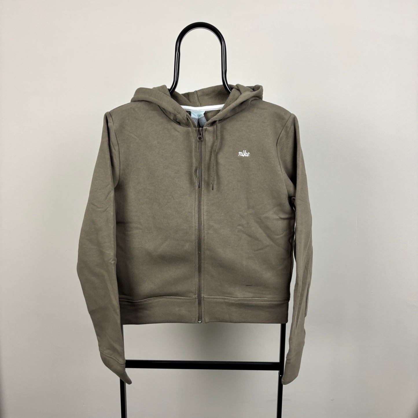00s Nike Zip Hoodie Brown Women’s Medium