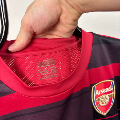 00s Nike Arsenal Football Shirt T-Shirt Red Medium