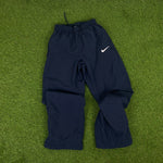 00s Nike Piping Jacket + Joggers Set Brown Small