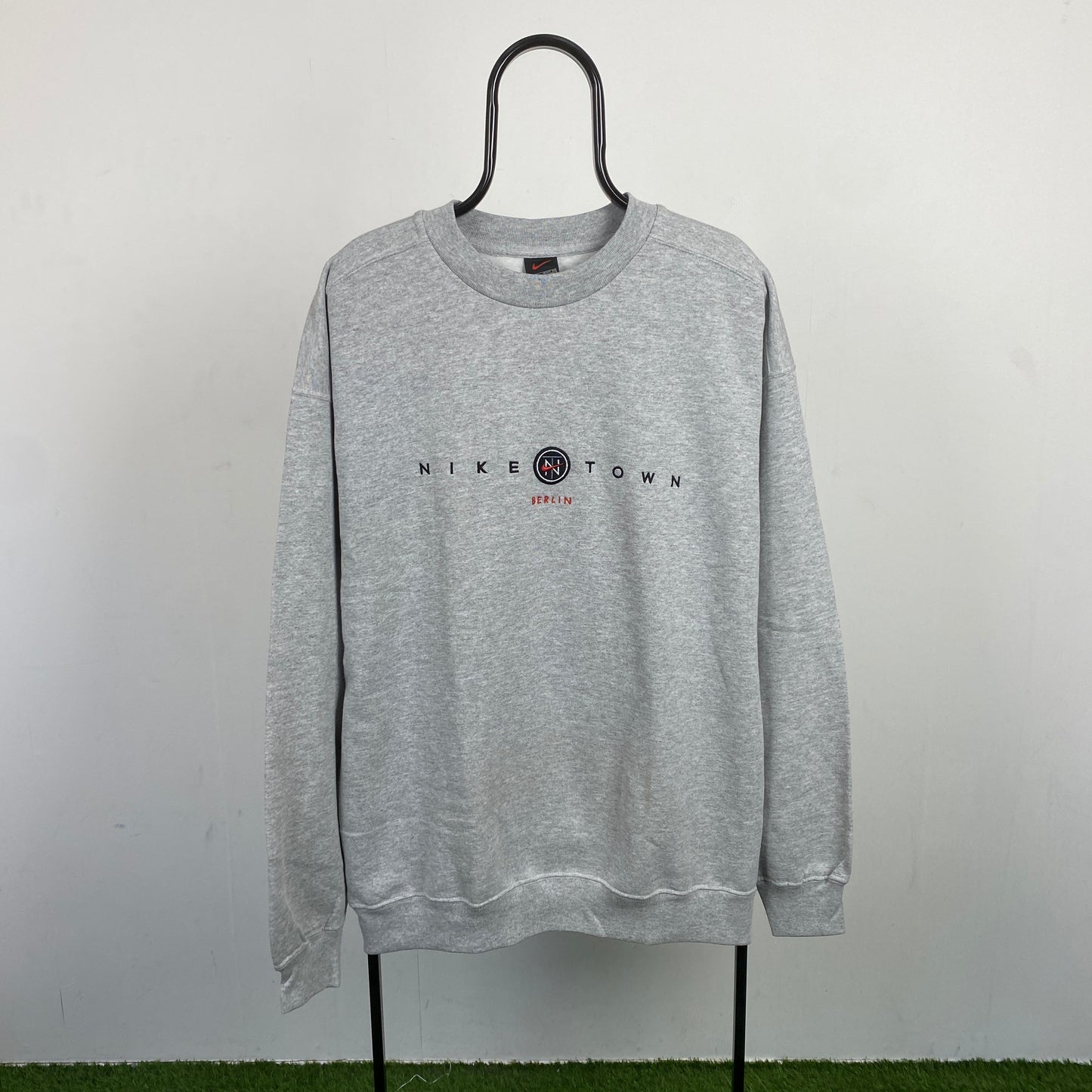 90s Nike Town Berlin Sweatshirt Grey XXL