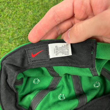 90s Nike Brazil Ronaldo Hat Green