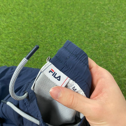 Retro Fila Shorts Blue Medium