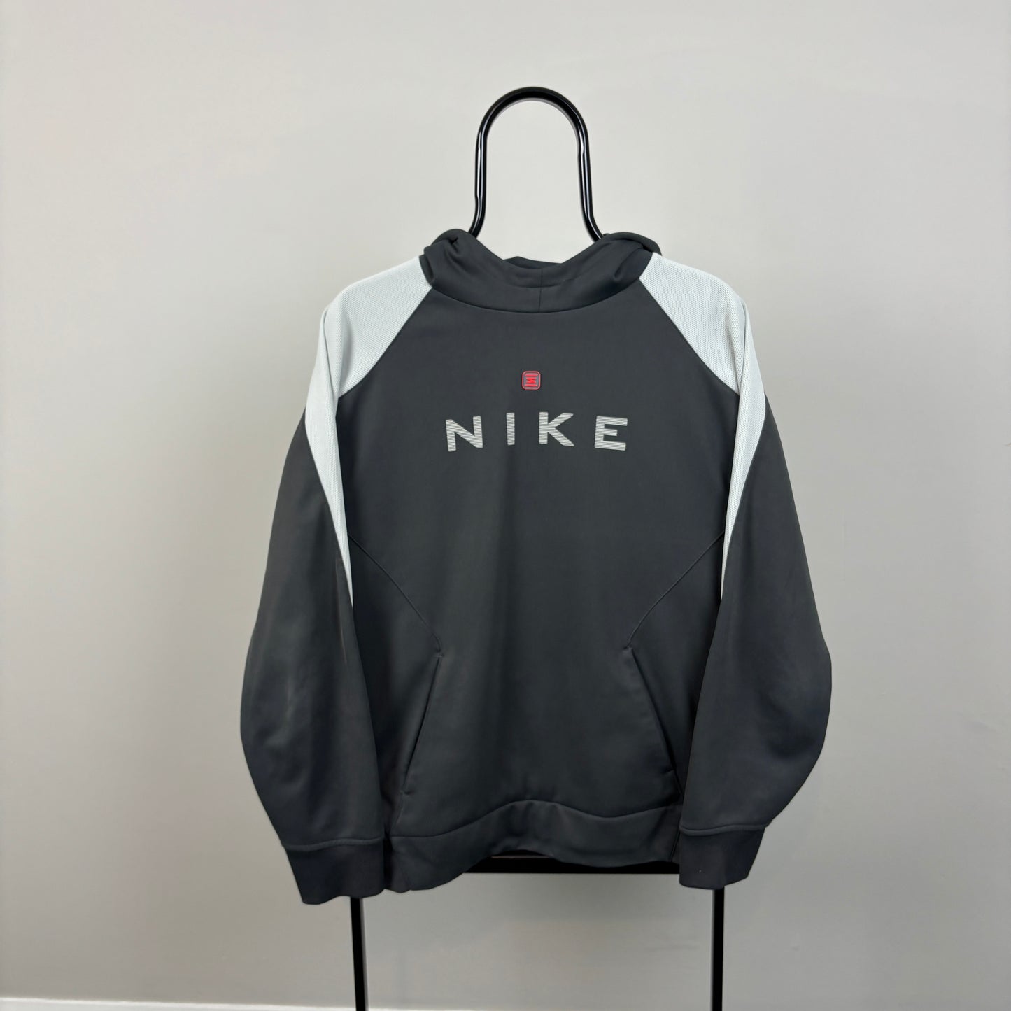00s Nike Shox Hoodie Grey Small