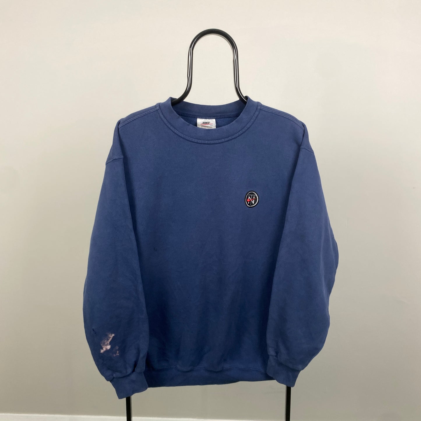 90s Nike Nike Town Sweatshirt Blue Medium
