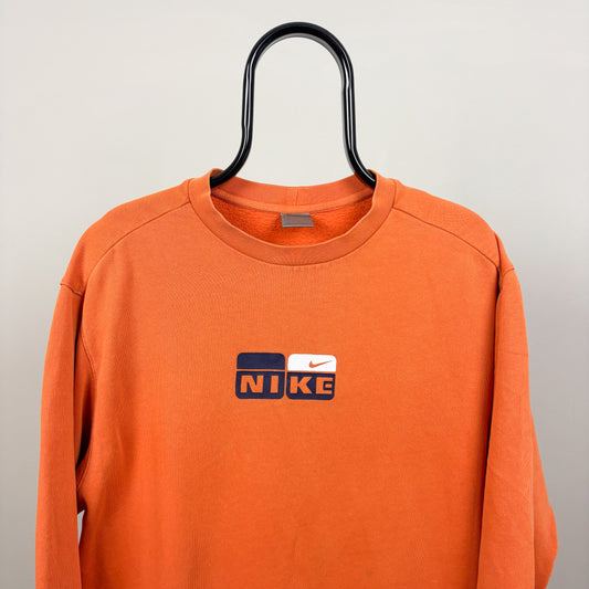 00s Nike Sweatshirt Orange Women’s XL