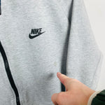 00s Nike Tech Hoodie Grey Medium