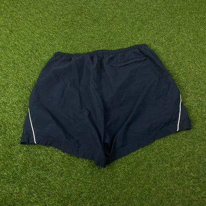 00s Nike Piping Shorts Blue Large
