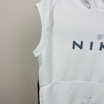 00s Nike Shox Hoodie White Small