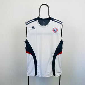 00s Adidas Bayern Munich Vest T-Shirt White Large
