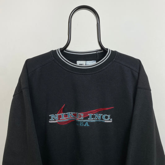 90s Nike Sweatshirt Black XL