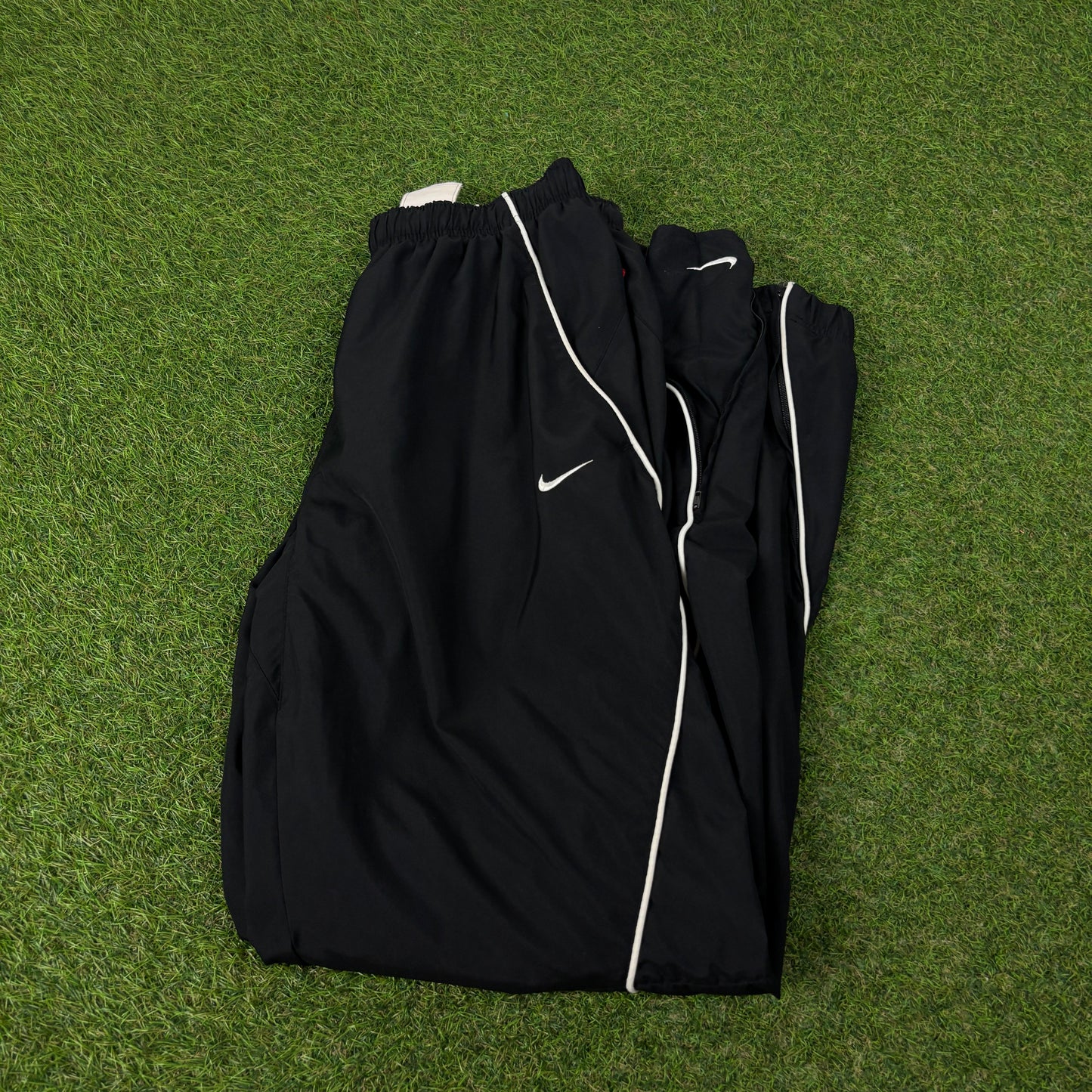 00s Nike Piping Joggers Black Small