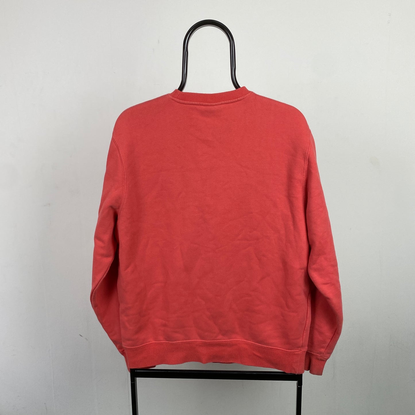 Retro 00s Stussy Sweatshirt Red Small