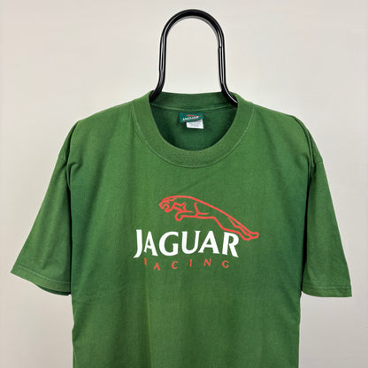 90s Jaguar Racing T-Shirt Green XL