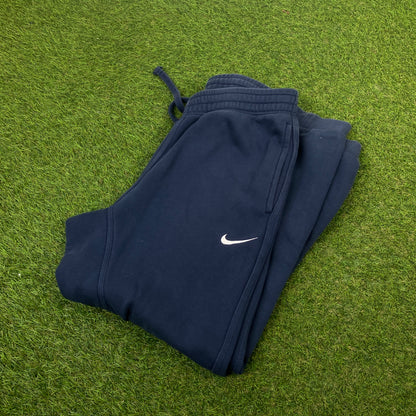 00s Nike Cotton Joggers Blue Medium