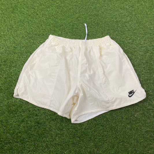 90s Nike Shorts Cream White Large