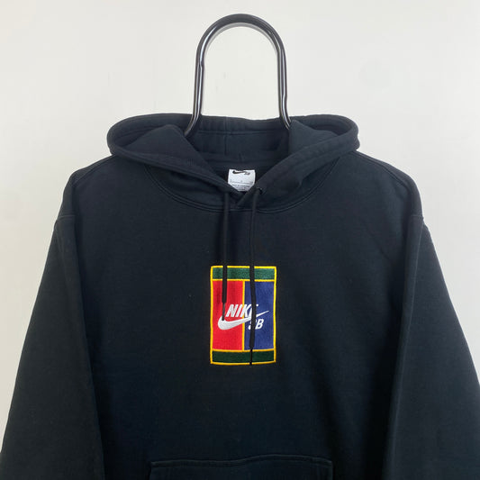 00s Nike Sb Court Hoodie Black Small