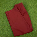 00s Nike Joggers Red Small