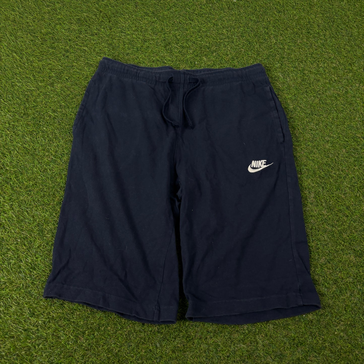00s Nike Cotton Shorts Blue Small