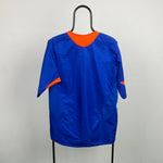 00s Nike Valencia Football Shirt T-Shirt Blue Large