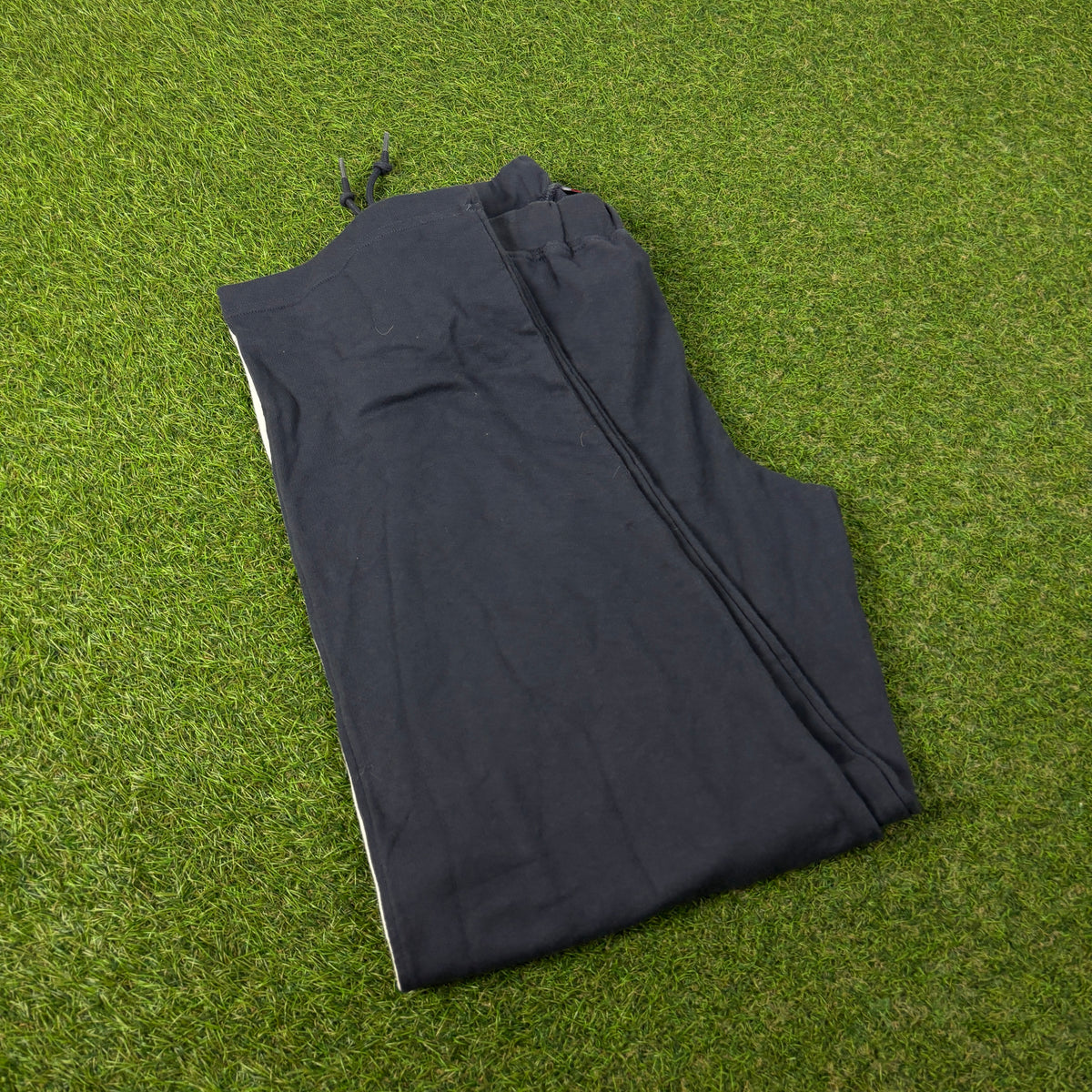 00s Nike Piping Cotton Joggers Blue Small