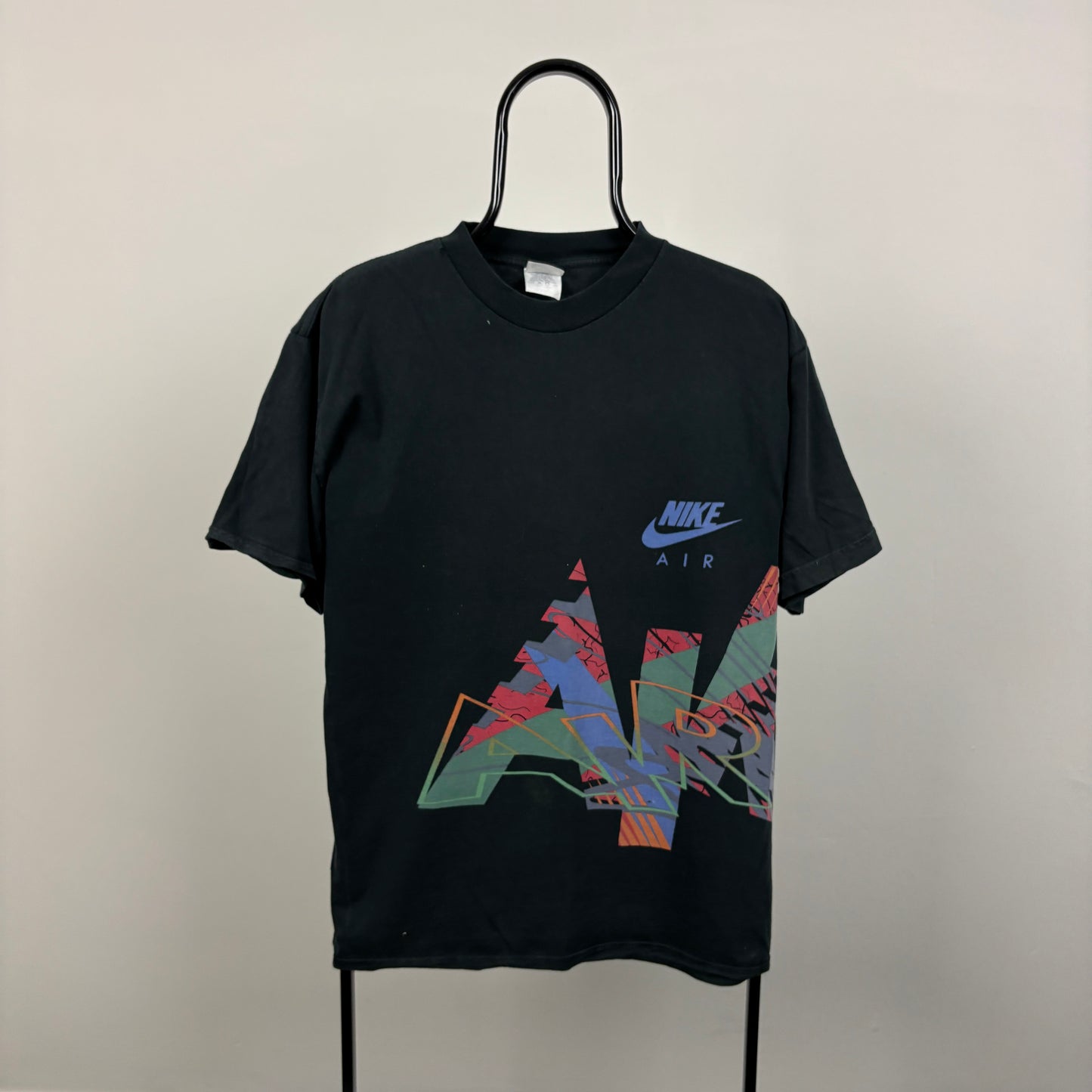 90s Nike Air T-Shirt Black Large