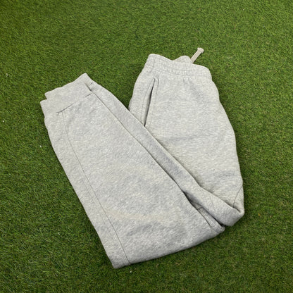 00s Nike Cotton Joggers Grey Small