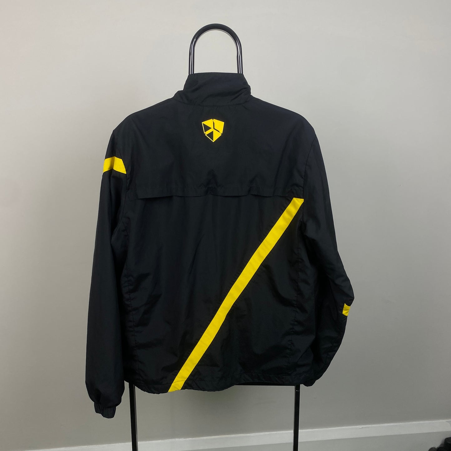 00s Nike Aston Villa Windbreaker Jacket Black Medium