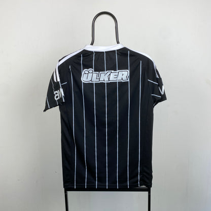 00s Adidas Besiktas Football Shirt T-Shirt Black Medium