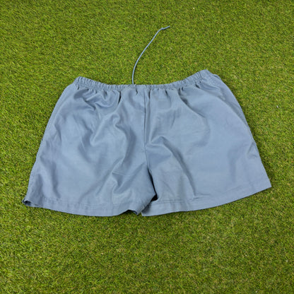 00s Nike Court Tennis Shorts Blue Medium