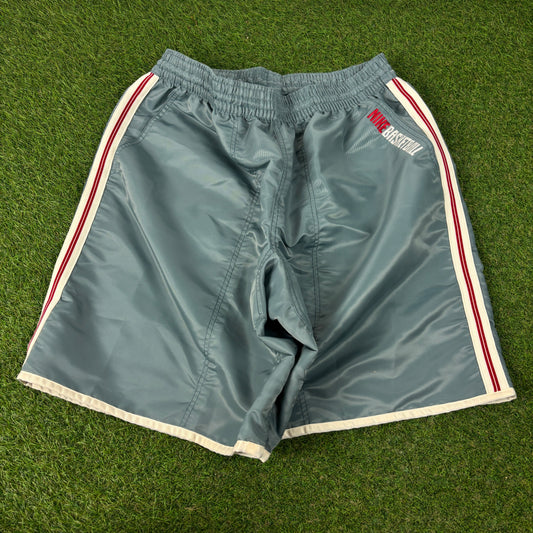 00s Nike Baggy Basketball Shorts Blue XXL