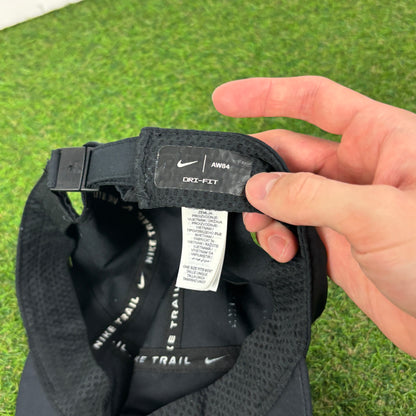 00s Nike Trail AW84 5 Panel Hat Black