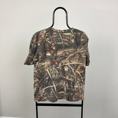 90s Real Tree T-Shirt Brown Small