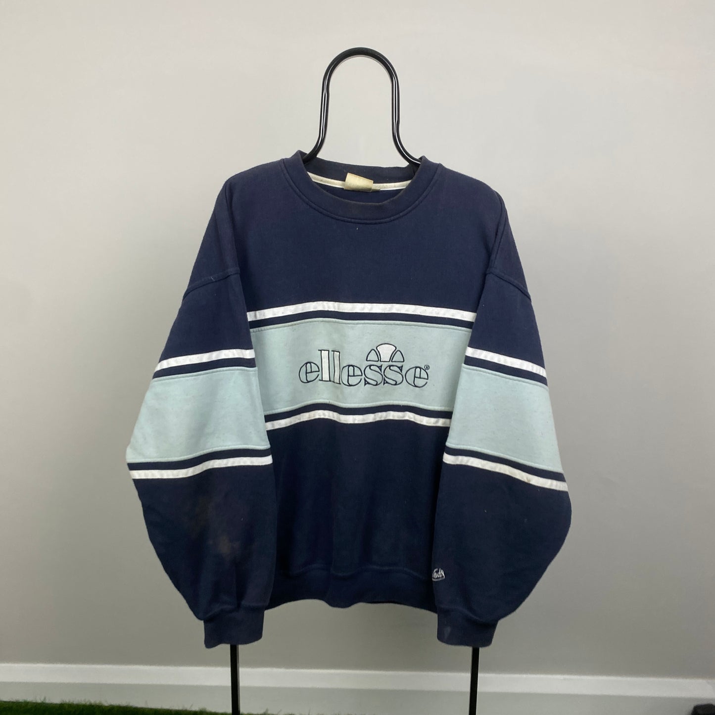 90s Ellesse Sweatshirt Blue XL