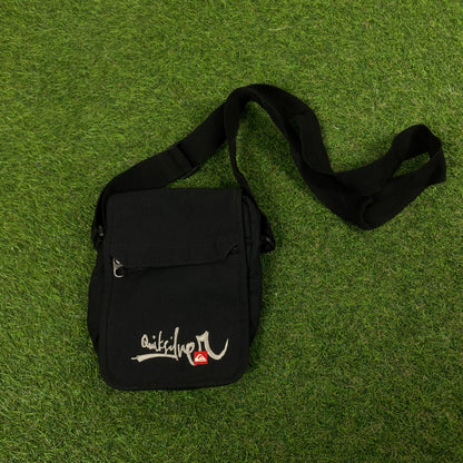 Retro Quiksilver Sling Shoulder Bag Black