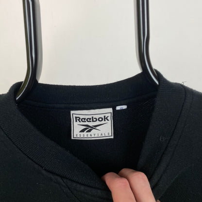 Retro Reebok Sweatshirt Black Small