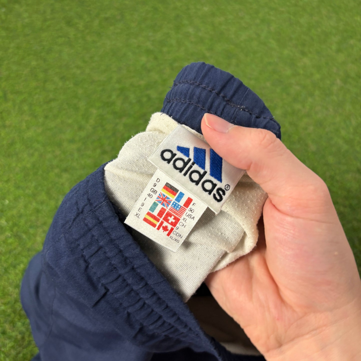 90s Adidas Shorts Blue XL
