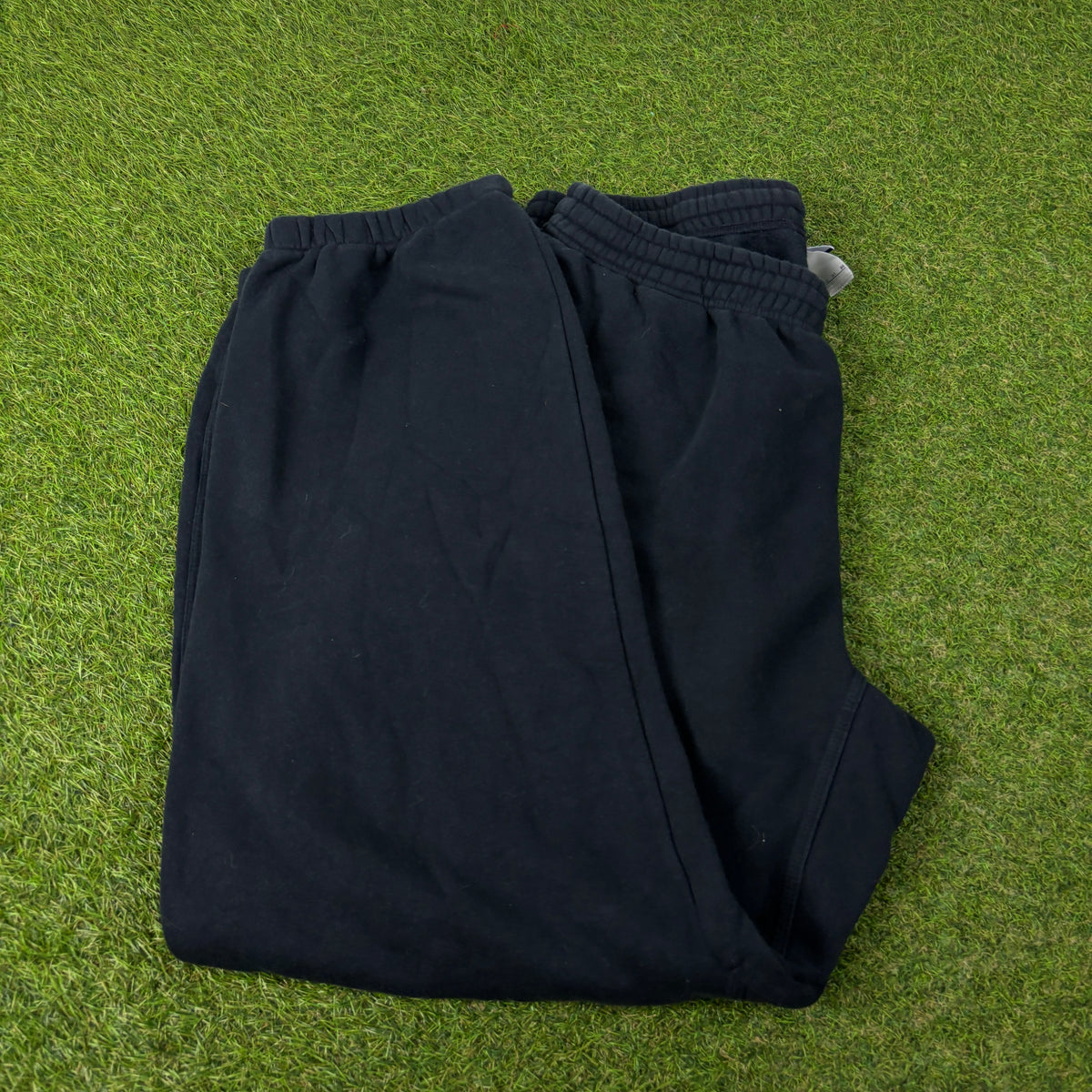 00s Nike Wide Leg Cotton Joggers Blue XXL