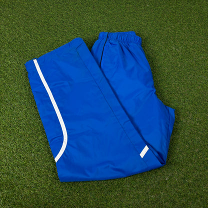 00s Nike Hex Piping Joggers Blue Small