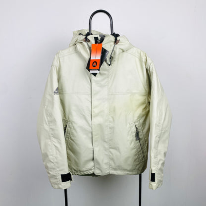 90s Nike ACG Waterproof Puffer Jacket Brown XS