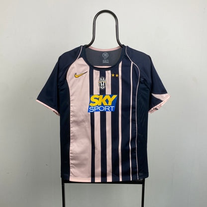 00s Nike Juventus Football Shirt T-Shirt Blue XS