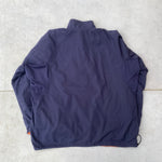 00s Nike Netherlands Reversible Windbreaker Jacket Orange Blue Medium