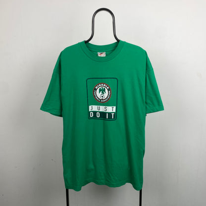 90s Nike Nigeria T-Shirt Green XL