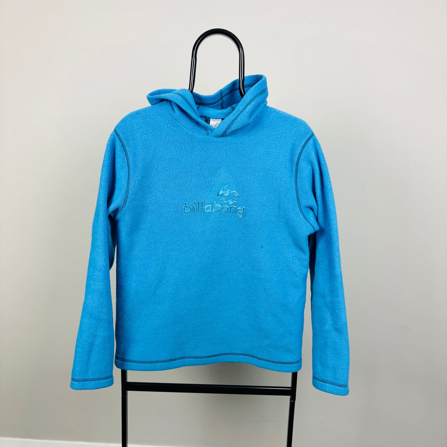 00s Billabong Fleece Hoodie Blue Women’s Large