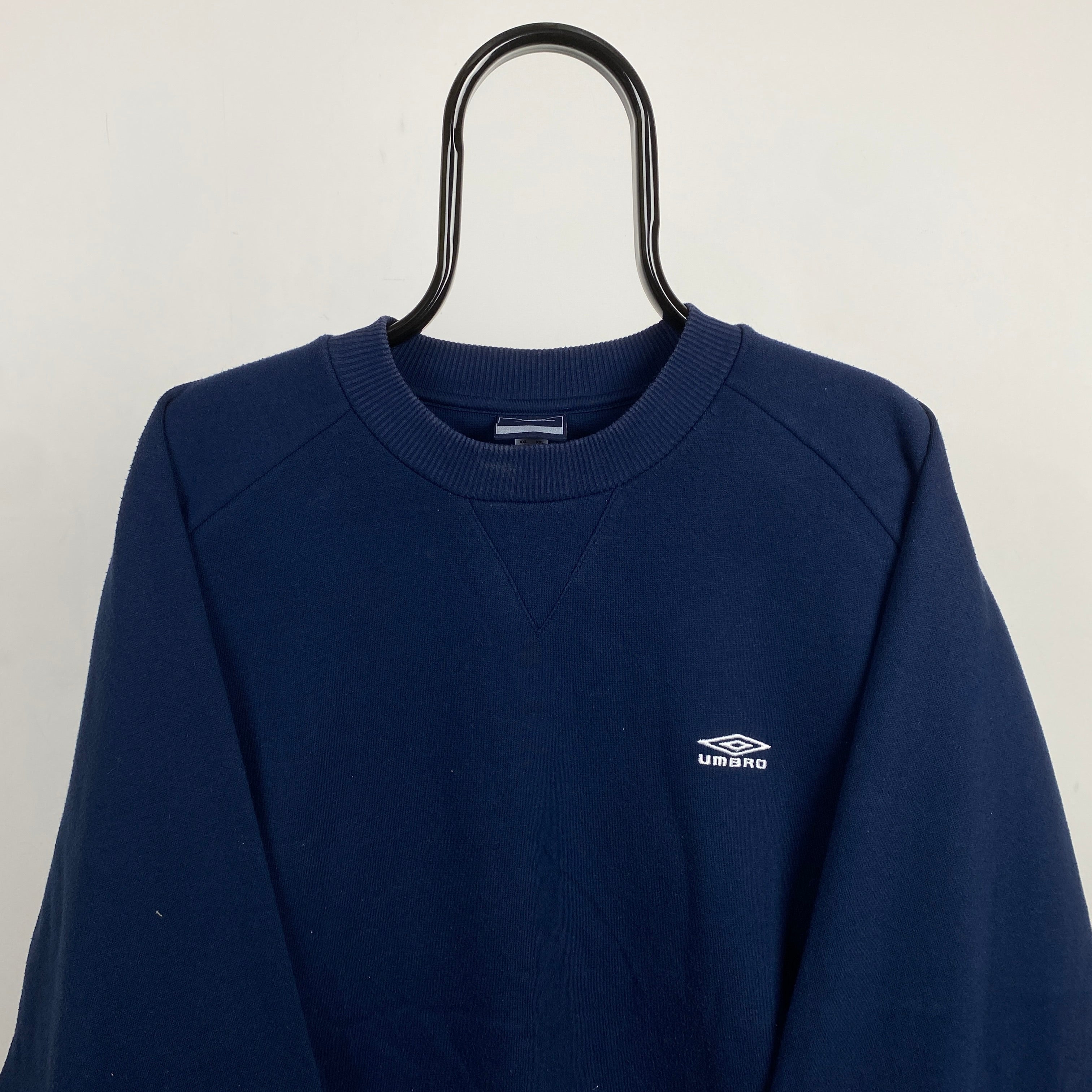 Blue umbro shop sweatshirt