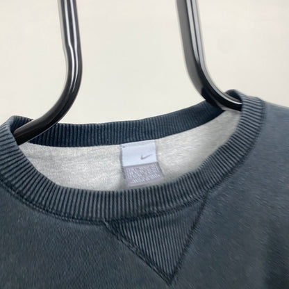 00s Nike Heavyweight Sweatshirt Black Large