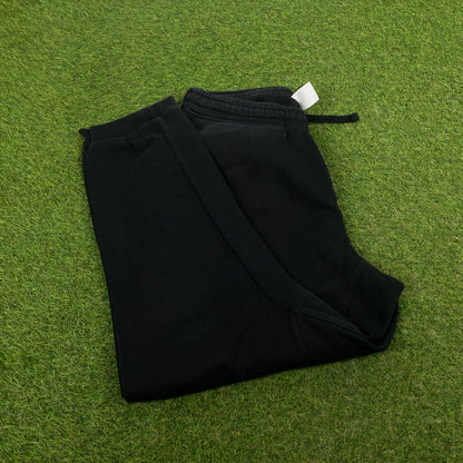 00s Nike Wide Leg Cotton Joggers Black XL