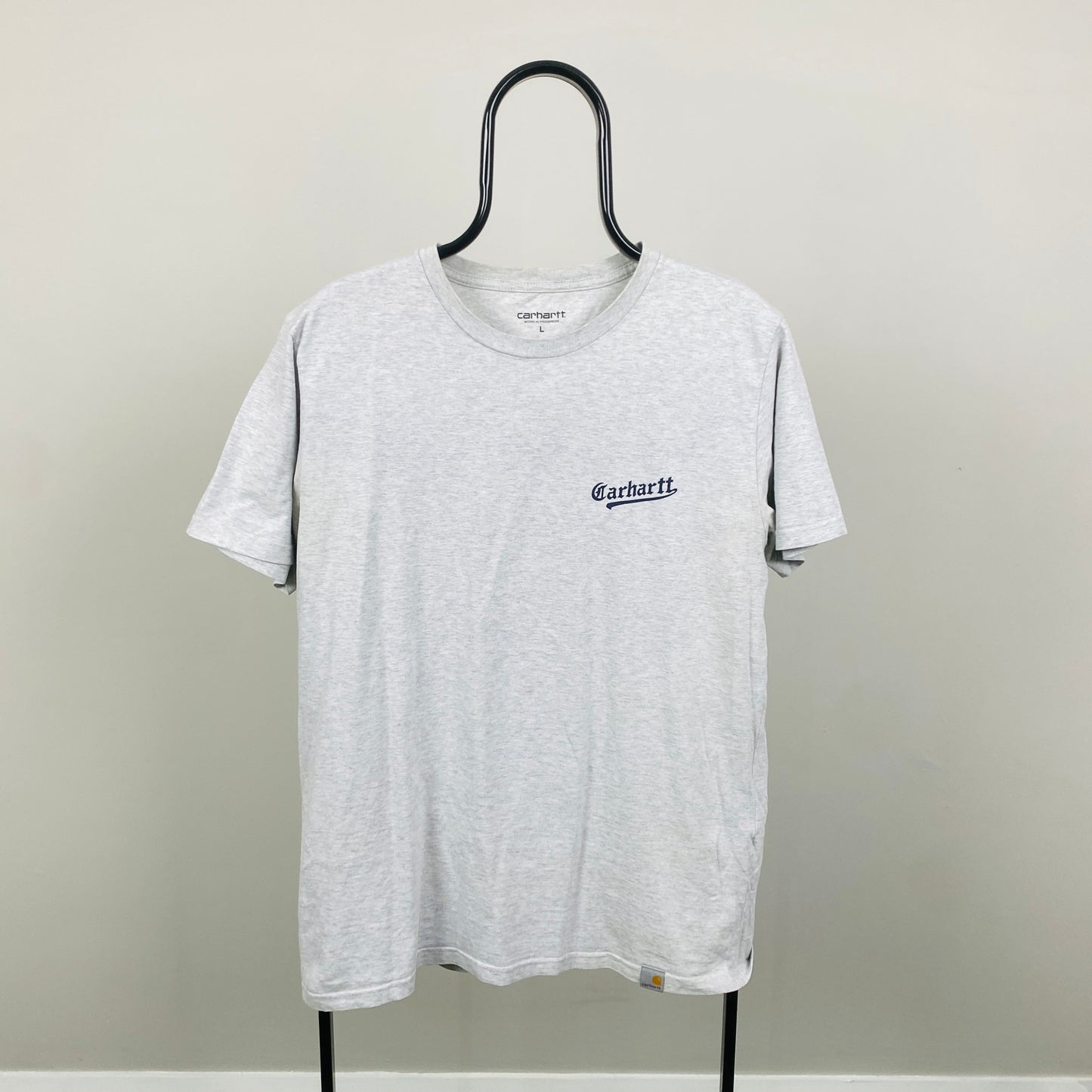 Retro Carhartt T-Shirt Grey Large