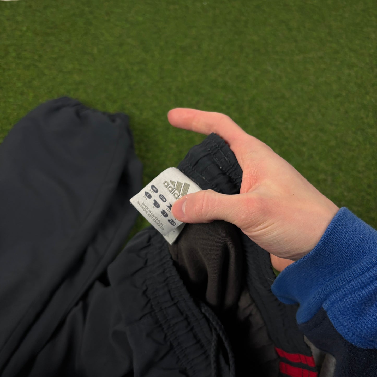 00s Adidas Joggers Grey Medium