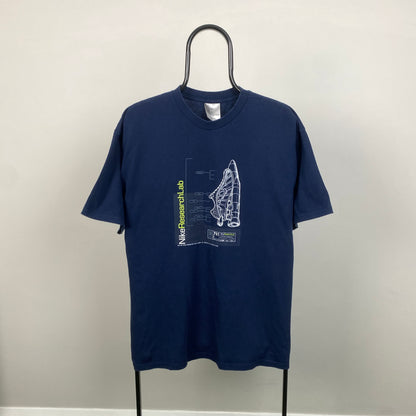 00s Nike Research Lab Shox T-Shirt Blue Medium